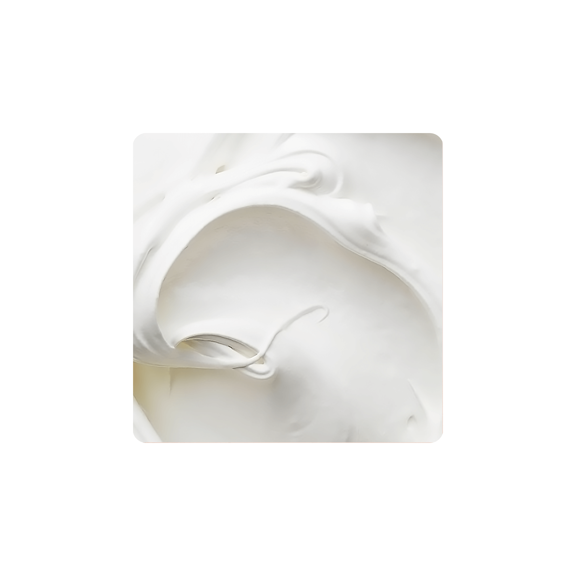Calcium cream texture showing smooth, creamy white consistency for enhanced bone and teeth health