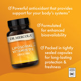 Liposomal Vitamin D3 5000 IU | 30 Capsules