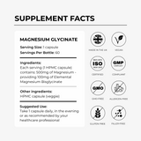 Magnesium Glycinate | 60 Capsules