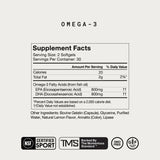 Omega-3 Fish Oil | 60 Capsules