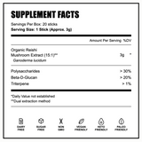Reishi Mushroom Powder | 20 Sticks