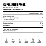 Cordyceps Mushroom Powder | 20 Sticks