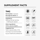 TMG | Methylation + NAD+ Support | 60 Capsules