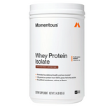 Momentous Grass-Fed Whey Protein Isolate Chocolate, part of the Wellness 101 Ultimate Starter Kit