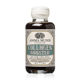 Collagen booster bottle with label on a white background