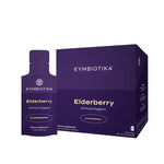Liposomal Elderberry product packaging featuring 26 pouches of immune support supplement.