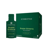 Cymbiotika Super Greens | 30 pouches with chlorophyll in citrus lime flavor for daily nutrition.