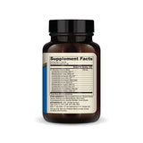 Supplement facts for Dr. Mercola Complete Probiotics 70 B CFU, 30 capsules, highlighting probiotics and strains used.