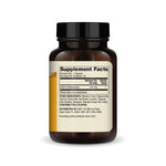 Liposomal CoQ10 supplement facts label showing CoQ10 content and ingredients for energy support.