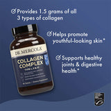 Collagen Complex | 90 Tablets for youthful skin, healthy joints, and digestive health by Dr. Mercola.