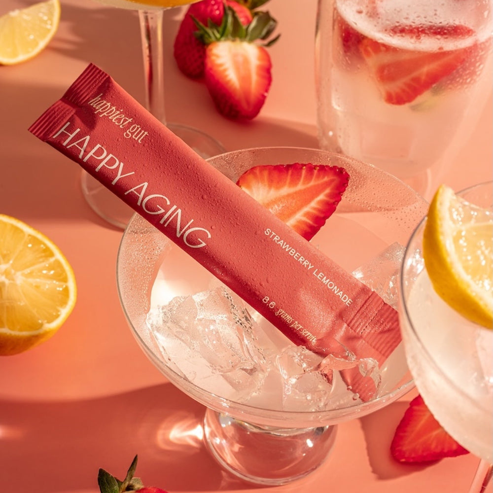 Happiest Gut | Electrolytes, Strawberry Lemonade | 12 Sachets - ENDORPHIN