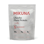 Chocho Plant Superfood Protein Powder in Vanilla flavor with nutrition facts and serving details
