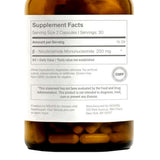 Supplement facts label for NOVOS Boost (NMN) featuring capsules and dosage information.